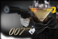 Spotkanie integracyjne impreza tematyczna wieczór z agentem 007, wieczór z Jamesem Bondem
